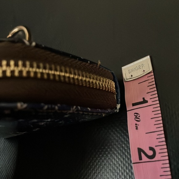 Accordion wallet, stars, space, cosmic, zippered. - Picture 7 of 7